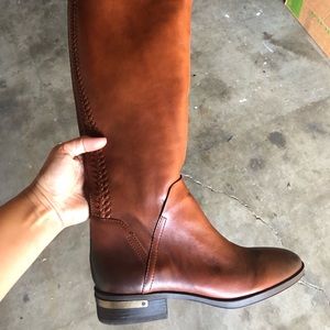 Vince Camuto Cognac Leather boots